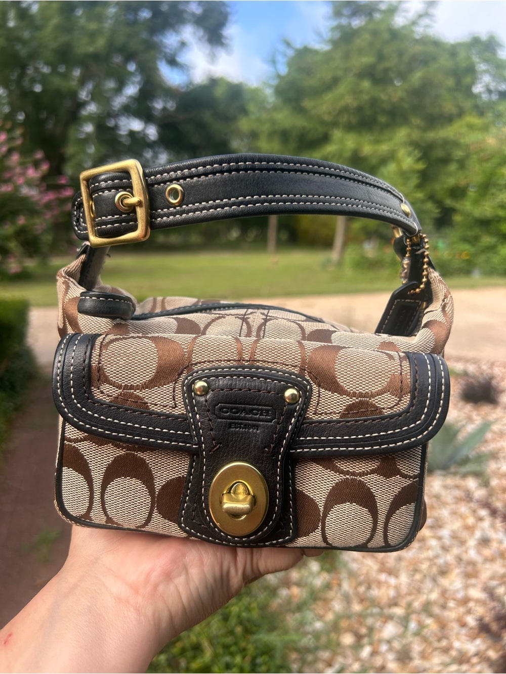 Coach 65th Anniversary Legacy Mini Bag
